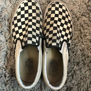 Checkered vans